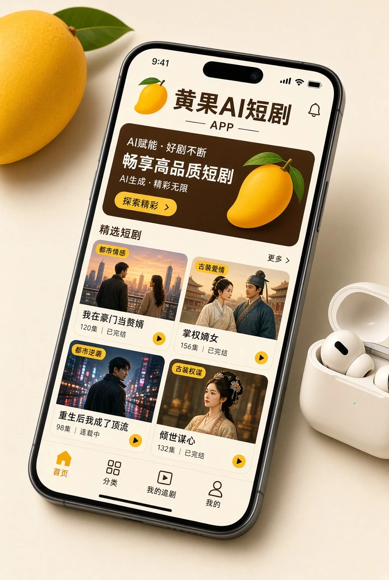黄果短剧移动端插图